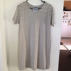 Jungmaven Hemp Striped Beach Dress